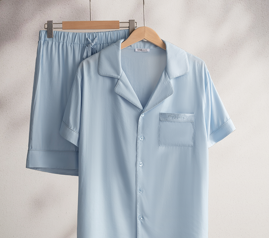 芸柔·小Q短袖短裤家居服套装--888集团家纺